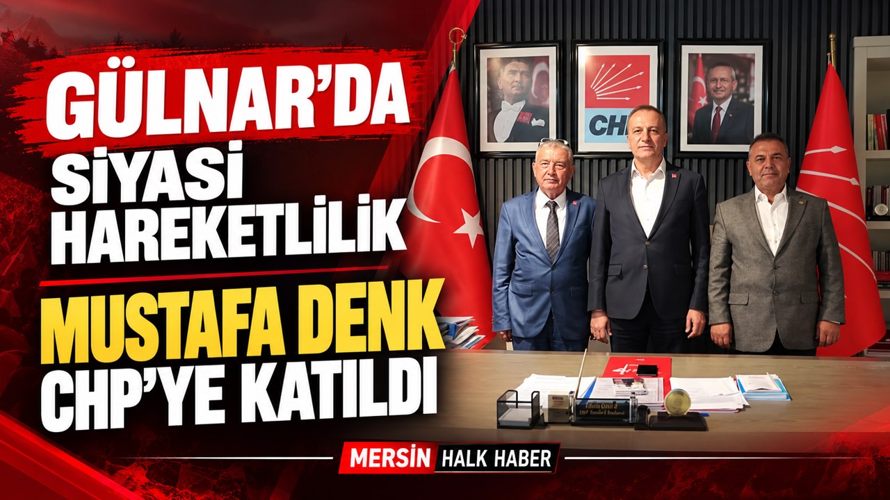 MUSTAFA DENK CHP’YE KATILDI: “GÜÇLENEREK BÜYÜYORUZ!”